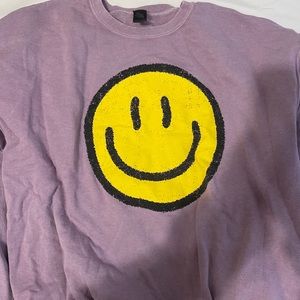 Smiley sweatshirt L-XL
